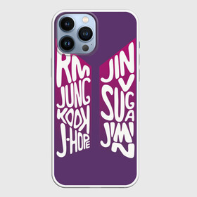 Чехол для iPhone 13 Pro Max с принтом BTS ,  |  | bangtan | bighit | boy | fake love | j hope | jimin | jin | jungkook | korea | kpop | live | luv | mic drop | rm | suga | v | with | бтс | кей | поп