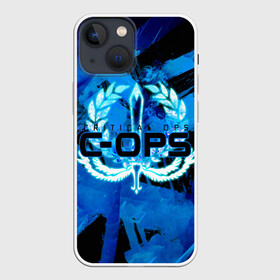 Чехол для iPhone 13 mini с принтом C OPS ,  |  | Тематика изображения на принте: c ops | critical ops | game | ops. critical | игра | критикал опс | шутер