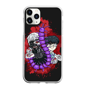 Чехол для iPhone 11 Pro матовый с принтом Токийский гуль , Силикон |  | ccg | cover | ghoul | jack | kaneki | kureo | mado | tokyo | touka | unravel | гуль | канеки кен | куинкс | сёдзё | сова | токийский | ужасы | хайсе сасаки