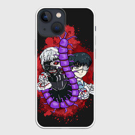 Чехол для iPhone 13 mini с принтом Токийский гуль ,  |  | ccg | cover | ghoul | jack | kaneki | kureo | mado | tokyo | touka | unravel | гуль | канеки кен | куинкс | сёдзё | сова | токийский | ужасы | хайсе сасаки