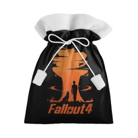 Подарочный 3D мешок с принтом Fallout 4 , 100% полиэстер | Размер: 29*39 см | art | dog | drone | explosion | fallout | fallout 4 | game | man | арт | взрыв | дрон | игра | собака | фоллаут | фоллаут 4 | человек