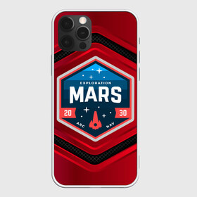 Чехол для iPhone 12 Pro Max с принтом MARS NASA , Силикон |  | Тематика изображения на принте: mars | nasa | будущее | звезды | космические войны | космонавт | космос | марс | наса | ракета