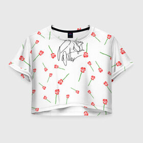Женская футболка Crop-top 3D с принтом PAYTON MOORMEIER , 100% полиэстер | круглая горловина, длина футболки до линии талии, рукава с отворотами | payton moormeier | tiktok | блогер | пейтон | пейтон моормиер | тикток | тиктокер | ютубер