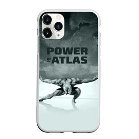 Чехол для iPhone 11 Pro Max матовый с принтом Power of the Atlas , Силикон |  | atlas | power | powerlifting | sport | strength | weightlifting | атлант | бодибилдинг | качок | пауэрлифтинг | сила | спорт