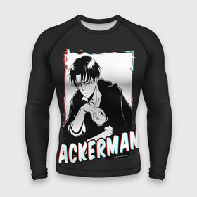 Мужской рашгард 3D с принтом Ackerman monochrome ,  |  | 3 | aot | attack | foxen aot | kyojin | levi | mikasa | season | shingeki | snk | titan | аккерман | ант | аот | арлерт | армин | атака | йегер | микаса | титанов | фоксен | эрен