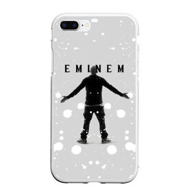 Чехол для iPhone 7Plus/8 Plus матовый с принтом EMINEM , Силикон | Область печати: задняя сторона чехла, без боковых панелей | eminem | rap | зарубежный реп | реп | эминем