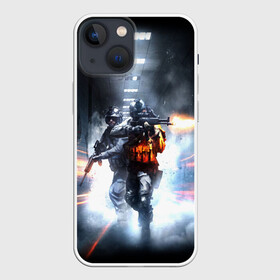 Чехол для iPhone 13 mini с принтом Battlefield ,  |  | battlefield | ea digital illusions ce | special forces | батлфилд | поле боя | шутер