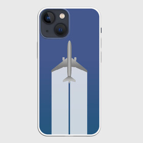 Чехол для iPhone 13 mini с принтом Человек летающий ,  |  | авиа | авиатор | авиация | брату | ввс | военно воздушные силы | деду | дедушке | день защитника | день защитника отечества | день мужчин | другу | защитник | летать | летчик | любимому | м
