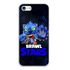 Чехол для iPhone 5/5S матовый с принтом Brawl Stars Blue Hex , Силикон | Область печати: задняя сторона чехла, без боковых панелей | brawl | brawl st | brawl stars | colt | dynamike | game | hex | leon | logo | mobo | poco | shelly | stars | бравл | динамайк | игра | игры | кольт | леон | лого | мобильные игры | надпись | поко | старс | шелли