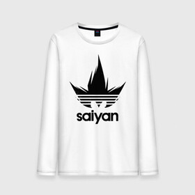 Мужской лонгслив хлопок с принтом Saiyan , 100% хлопок |  | adidas | logo | manga | training | абибас | адидас | брутальный | воин | герой | главный | жемчуг | зарядка | из | кавай | копия | крутой | кулак | лицо | м | малыш | манга | мастер | милый | мотивация | надпись | облако