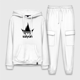 Мужской костюм хлопок с толстовкой с принтом Saiyan ,  |  | adidas | logo | manga | training | абибас | адидас | брутальный | воин | герой | главный | жемчуг | зарядка | из | кавай | копия | крутой | кулак | лицо | м | малыш | манга | мастер | милый | мотивация | надпись | облако