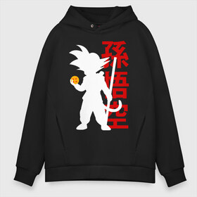 Мужское худи Oversize хлопок с принтом Dragon Ball Goku , френч-терри — 70% хлопок, 30% полиэстер. Мягкий теплый начес внутри —100% хлопок | боковые карманы, эластичные манжеты и нижняя кромка, капюшон на магнитной кнопке | Тематика изображения на принте: anime | db | dragon ball | kawai | manga | su | training | zet | брутальный | воин | герой | главный | зарядка | из | кавай | крутой | кулак | лицо | малыш | манга | мастер | мелкий | милый | мотивация | мяч | мячик | надпись | облако