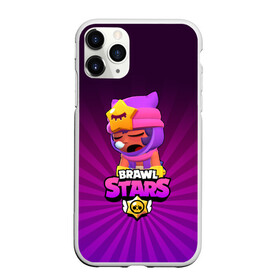 Чехол для iPhone 11 Pro матовый с принтом brawl stars sandy , Силикон |  | brawl stars | brawl stars sandy | legendary brawler | leon | leon shark | sandy | shark | stars | акула | бравл стар сэнди | леон акула | сенди | сэнди