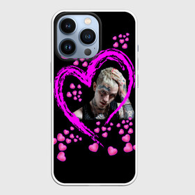 Чехол для iPhone 13 Pro с принтом Lil Peep ,  |  | Тематика изображения на принте: lil | peep | автор | модель | певец | рэпер | хип хоп | эмо рэп.
