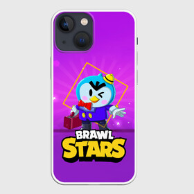 Чехол для iPhone 13 mini с принтом Brawl Stars. Mr. P ,  |  | bo | brawl | brock | bull | colt | dynamike | elprimo | jessie | leon | moba | nita | shelly | stars | бо | брок | булл | джесси | динамайк | кольт | леон | нита | шелли | эльпримо