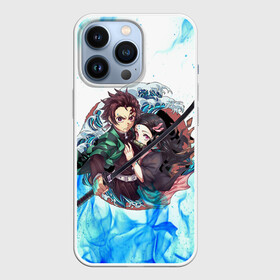 Чехол для iPhone 13 Pro с принтом КЛИНОК РАССЕКАЮЩИЙ ДЕМОНОВ | DEMON SLAYER KIMETSU NO YAIBA ,  |  | demon slayer | demon slayer: kimetsu no yaiba | kimetsu | kimetsu no yaiba | nezuko | slayer | tanjiro | клинок рассекающий демонов | незуко | танджиро | шинобу кочо