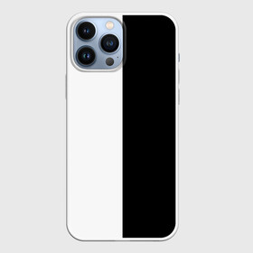 Чехол для iPhone 13 Pro Max с принтом ПРОСТО ЧЁРНО БЕЛЫЙ | Black and White ,  |  | black | black  white | color | white | белый | геометрия | чб | чёрно белый | чёрный