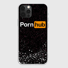 Чехол для iPhone 12 Pro Max с принтом PornHub | ПОРНХАБ (Z) , Силикон |  | brazzers | hub | бразерс