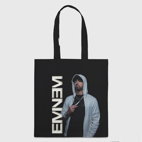 Шоппер 3D с принтом EMINEM , 100% полиэстер | Плотность: 200 г/м2; Размер: 34×35 см; Высота лямок: 30 см | eminem | rap | маршалл | музыка | музыкант | песни | реп | рэп | рэпер | хип хоп | эминем