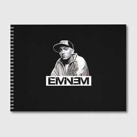 Альбом для рисования с принтом Eminem , 100% бумага
 | матовая бумага, плотность 200 мг. | Тематика изображения на принте: eminem | evil | ken kaniff | marshall bruce mathers iii | mm | rap | slim shady | маршалл брюс мэтерс iii | рэп | рэп рок | хип хоп | хорроркор | эминем