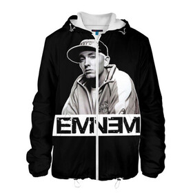 Мужская куртка 3D с принтом Eminem , ткань верха — 100% полиэстер, подклад — флис | прямой крой, подол и капюшон оформлены резинкой с фиксаторами, два кармана без застежек по бокам, один большой потайной карман на груди. Карман на груди застегивается на липучку | eminem | evil | ken kaniff | marshall bruce mathers iii | mm | rap | slim shady | маршалл брюс мэтерс iii | рэп | рэп рок | хип хоп | хорроркор | эминем