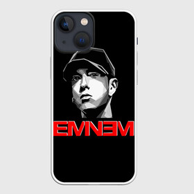 Чехол для iPhone 13 mini с принтом Eminem ,  |  | Тематика изображения на принте: eminem | evil | ken kaniff | marshall bruce mathers iii | mm | rap | slim shady | маршалл брюс мэтерс iii | рэп | рэп рок | хип хоп | хорроркор | эминем