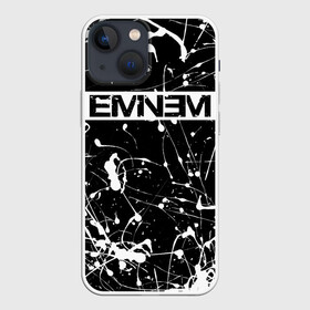 Чехол для iPhone 13 mini с принтом Eminem ,  |  | Тематика изображения на принте: eminem | evil | ken kaniff | marshall bruce mathers iii | mm | rap | slim shady | маршалл брюс мэтерс iii | рэп | рэп рок | хип хоп | хорроркор | эминем