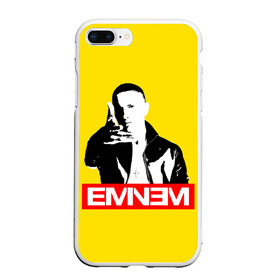 Чехол для iPhone 7Plus/8 Plus матовый с принтом Eminem , Силикон | Область печати: задняя сторона чехла, без боковых панелей | eminem | evil | ken kaniff | marshall bruce mathers iii | mm | rap | slim shady | маршалл брюс мэтерс iii | рэп | рэп рок | хип хоп | хорроркор | эминем