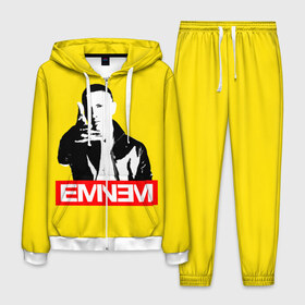 Мужской костюм 3D с принтом Eminem , 100% полиэстер | Манжеты и пояс оформлены тканевой резинкой, двухслойный капюшон со шнурком для регулировки, карманы спереди | eminem | evil | ken kaniff | marshall bruce mathers iii | mm | rap | slim shady | маршалл брюс мэтерс iii | рэп | рэп рок | хип хоп | хорроркор | эминем