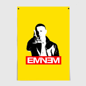 Постер с принтом Eminem , 100% бумага
 | бумага, плотность 150 мг. Матовая, но за счет высокого коэффициента гладкости имеет небольшой блеск и дает на свету блики, но в отличии от глянцевой бумаги не покрыта лаком | eminem | evil | ken kaniff | marshall bruce mathers iii | mm | rap | slim shady | маршалл брюс мэтерс iii | рэп | рэп рок | хип хоп | хорроркор | эминем