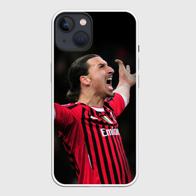 Чехол для iPhone 13 с принтом Златан Ибрагимович ,  |  | ac milan | champions | football | ibragimovich | ibrahimovic | milan | soccer | uefa | world cup | златан | златан ибрагимович | ибрагимович | лига чемпионов | милан | форма | футбол