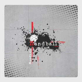 Магнитный плакат 3Х3 с принтом Handball , Полимерный материал с магнитным слоем | 9 деталей размером 9*9 см | Тематика изображения на принте: hand ball | handball | play | игра | игра в ганбол | игра с мячом | мяч | руки | футбол
