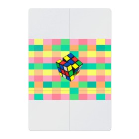 Магнитный плакат 2Х3 с принтом Кубик Рубика , Полимерный материал с магнитным слоем | 6 деталей размером 9*9 см | Тематика изображения на принте: игра | интеллект | куб | кубик | рубик | ум