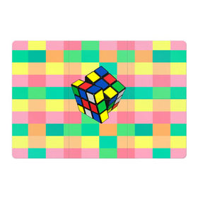Магнитный плакат 3Х2 с принтом Кубик Рубика , Полимерный материал с магнитным слоем | 6 деталей размером 9*9 см | Тематика изображения на принте: игра | интеллект | куб | кубик | рубик | ум