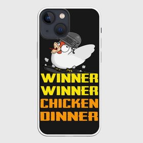 Чехол для iPhone 13 mini с принтом Winner Chicken Dinner ,  |  | asia | battle | chicken | dinner | duo | epic | guide | lucky | map | miramar | mobile | mortal | pro | royale | solo | winner | битва | лут | пабг | пубг | стрим | топ