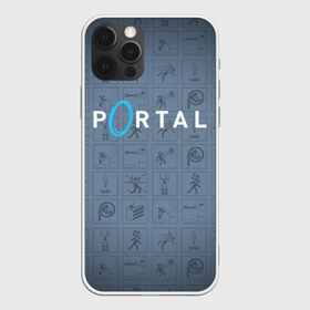 Чехол для iPhone 12 Pro Max с принтом PORTAL , Силикон |  | aperture laboratories | glados | portal | portal 2 | valve | гладос | портал | портал 2 | челл