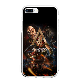 Чехол для iPhone 7Plus/8 Plus матовый с принтом ASSASSIN`S CREED , Силикон | Область печати: задняя сторона чехла, без боковых панелей | slayer | асасин | ассасин крид | ассассин | тамплиеры