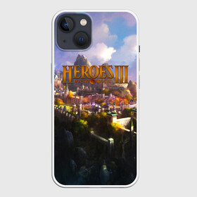 Чехол для iPhone 13 с принтом HEROES 3 ,  |  | angel | armor | artwork | creature | dragon | fantasy | fantasy art | game | griffin | heroes | heroes maps | heroes of might and magic | knight | might and magic | sword | warriors | weapon | wings | герои