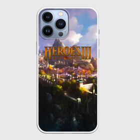 Чехол для iPhone 13 Pro Max с принтом HEROES 3 ,  |  | angel | armor | artwork | creature | dragon | fantasy | fantasy art | game | griffin | heroes | heroes maps | heroes of might and magic | knight | might and magic | sword | warriors | weapon | wings | герои