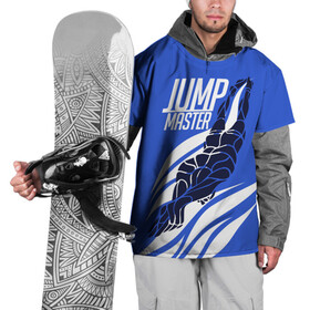 Накидка на куртку 3D с принтом Jump master , 100% полиэстер |  | cliff diving | dive | diving | swimming | плавание | прыжки в воду | спорт