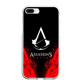 Чехол для iPhone 7Plus/8 Plus матовый с принтом ASSASSINS CREED , Силикон | Область печати: задняя сторона чехла, без боковых панелей | slayer | асасин | ассасин крид | ассассин | тамплиеры