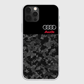 Чехол для iPhone 12 Pro Max с принтом AUDI , Силикон |  | audi | auto | perfomance | rs | sport | авто | автомобиль | автомобильные | ауди | бренд | марка | машины | перфоманс | рс | спорт