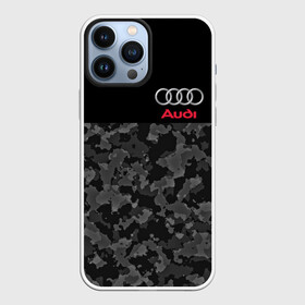 Чехол для iPhone 13 Pro Max с принтом AUDI | АУДИ ,  |  | audi | auto | perfomance | rs | sport | авто | автомобиль | автомобильные | ауди | бренд | марка | машины | перфоманс | рс | спорт