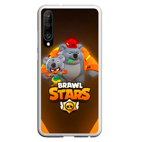 Чехол для Honor P30 с принтом BRAWL STARS COALA NITA , Силикон | Область печати: задняя сторона чехла, без боковых панелей | 