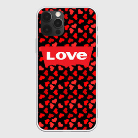 Чехол для iPhone 12 Pro Max с принтом Love , Силикон |  | 14 | day | february | heart | levi | levis | saint | strauss | valentines | валентина | день | левис | ливай | ливайс | любовь | святого | сердце | февраля | штраусс