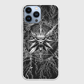 Чехол для iPhone 13 Pro Max с принтом The Witcher ,  |  | cd projekt | geralt | of rivia | rpg | wild hunt | арбалет | ведьмак 3 | генри кавилл | геральт | дикая | магия | охота | сказка | сфера | фэнтези | цири
