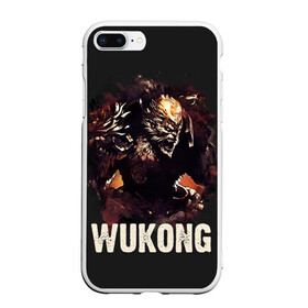 Чехол для iPhone 7Plus/8 Plus матовый с принтом Wukong , Силикон | Область печати: задняя сторона чехла, без боковых панелей | jinx | kda | league | lol | moba | pentakill | riot | rise | rus | skins | варвик | варус | воин | легенд | лига | лол | маг | стрелок | танк | чемпион