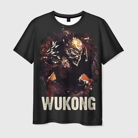 Мужская футболка 3D с принтом Wukong , 100% полиэфир | прямой крой, круглый вырез горловины, длина до линии бедер | jinx | kda | league | lol | moba | pentakill | riot | rise | rus | skins | варвик | варус | воин | легенд | лига | лол | маг | стрелок | танк | чемпион