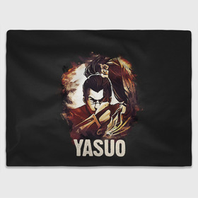 Плед 3D с принтом Yasuo , 100% полиэстер | закругленные углы, все края обработаны. Ткань не мнется и не растягивается | jinx | kda | league | lol | moba | pentakill | riot | rise | rus | skins | варвик | варус | воин | легенд | лига | лол | маг | стрелок | танк | чемпион