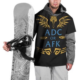 Накидка на куртку 3D с принтом ADC of AFK , 100% полиэстер |  | Тематика изображения на принте: jinx | kda | league | lol | moba | pentakill | riot | rise | rus | skins | варвик | варус | воин | легенд | лига | лол | маг | стрелок | танк | чемпион